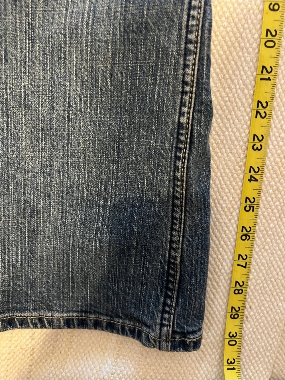 Levi’s Strauss Women’s Low Rise Boot Cut Jeans in Blue Denim